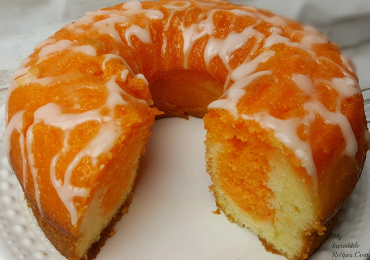 Orange Creamsicle poundcake